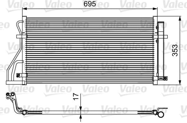 Condenser, air conditioning 814488