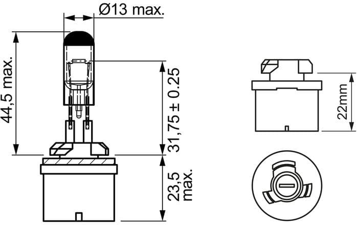 Bulb, front fog light Pure Light WS 1 987 302 024 - image 7