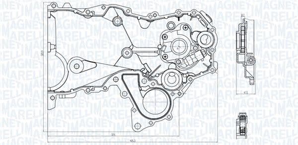 Oil Pump 351516000136 - image 2