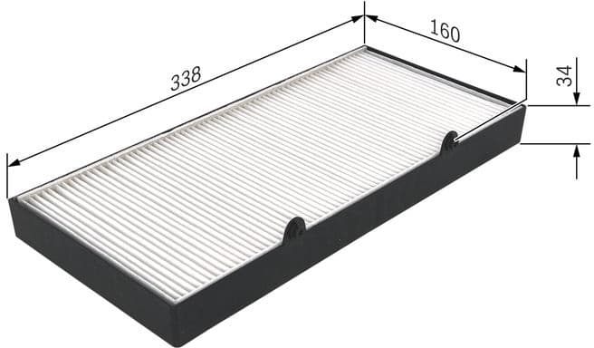 Filter, cabin air 1987435063 - image 2