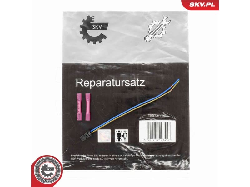 Cable Repair Set, licence plate light 53SKV214