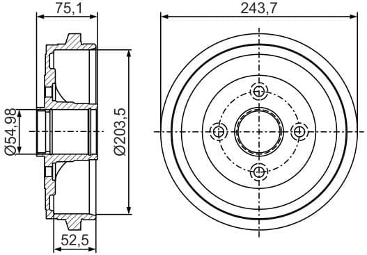 Brake Drum 0986477292 - image 7