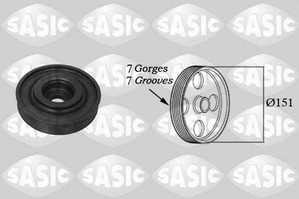 Belt Pulley, crankshaft 2154009