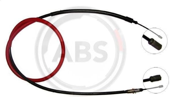 Cable Pull, parking brake K17358