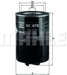 Filter oil OC470 - image 2