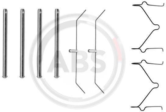 Accessory Kit, disc brake pad 1129Q