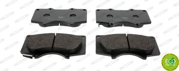 Brake pads front, Top Quality FDB1698 - image 2