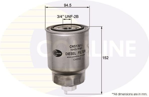 Filter diesel fuel CNS13013 - image 2