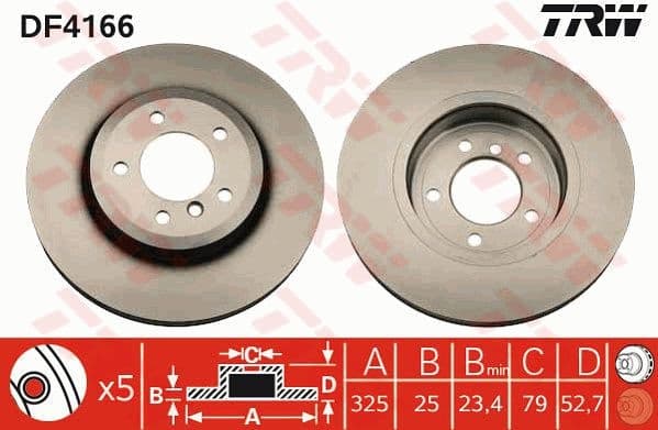 Brake Disc DF4166