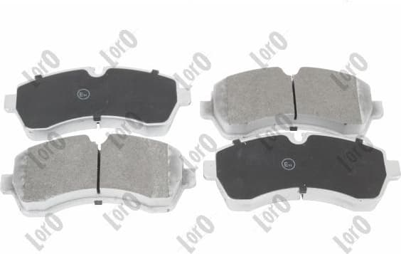Brake Pad Set, disc brake LORO 231-01-163