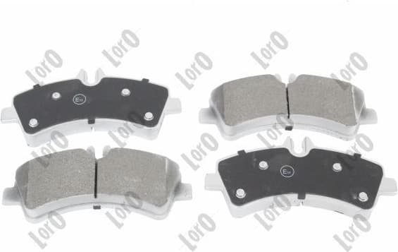 Brake Pad Set, disc brake LORO 231-02-085