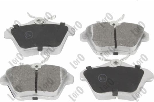 Brake Pad Set, disc brake LORO 231-02-127