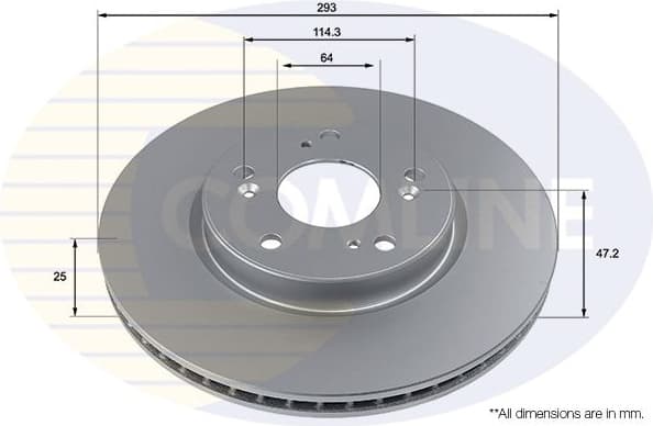 Brake Disc COATED ADC5088V