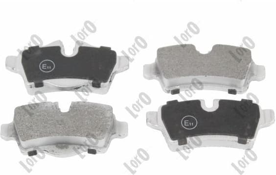 Brake Pad Set, disc brake LORO 231-02-108