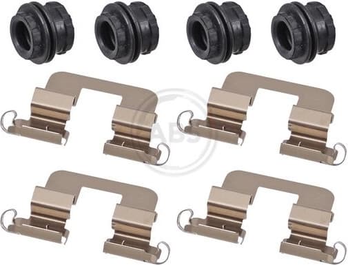 Accessory Kit, disc brake pad 0106Q