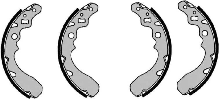 Brake Shoe Set 0986487504 - image 9
