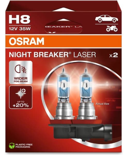 Bulb, cornering light NIGHT BREAKER® LASER 64212NL-2HB