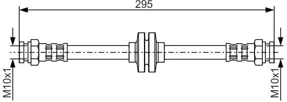 Brake Hose 1 987 476 632 - image 6