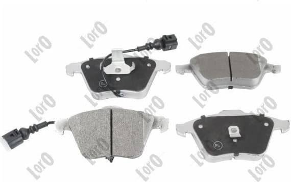 Brake Pad Set, disc brake LORO 231-01-231