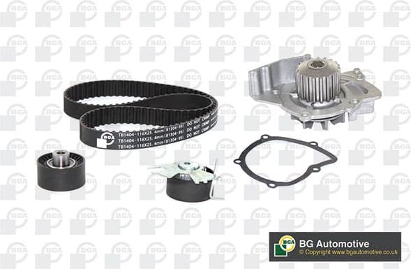 Water Pump & Timing Belt Kit TB1404CPK