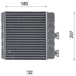 Heat Exchanger, interior heating BEHR AH76000S - image 11