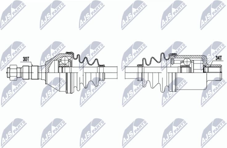 Drive Shaft NPW-PL-160