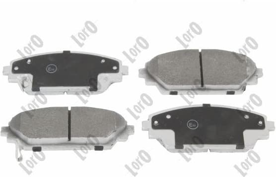 Brake Pad Set, disc brake LORO 231-01-221