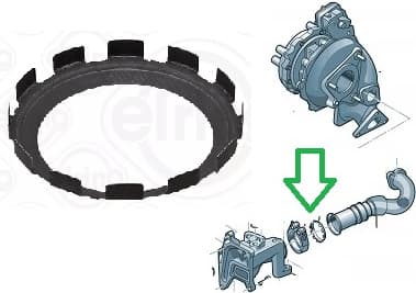 Gasket EGR valve 005.070