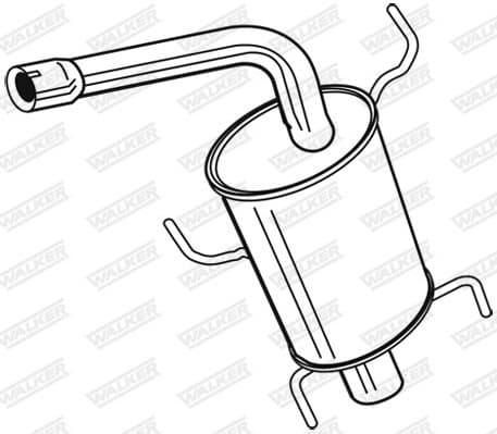 Rear Muffler 24114 - image 9