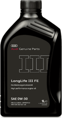 AUDI originali alyva 0W30 LongLife III FE 504/507 1L - AUDI0W30LL-1