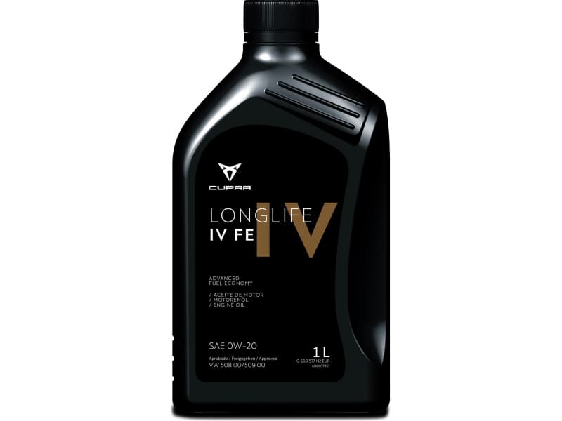 CUPRA originali alyva 0W20 LongLife IV FE 508/509 1L - CUPRA0W20LL-1