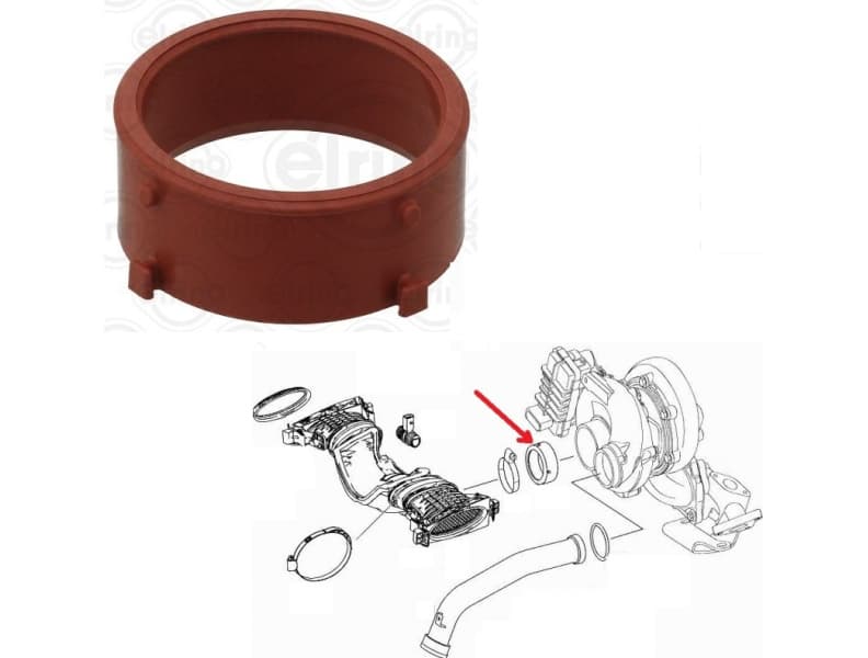 Gasket turbocharger 982.500