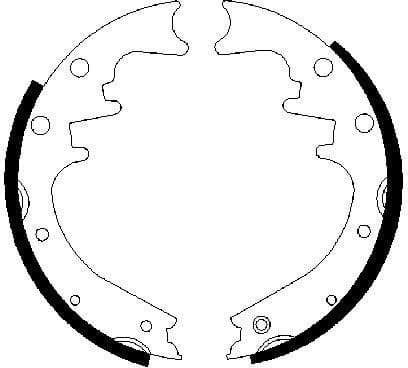 Brake Shoe Set 0986487529 - image 6