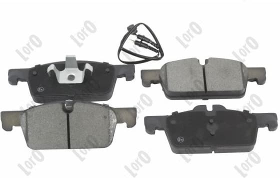 Brake Pad Set, disc brake LORO 231-01-235