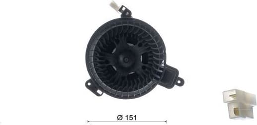 Interior Blower BEHR AB363000S - image 10