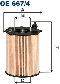 Oil Filter OE667/4