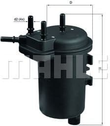 Filter diesel fuel KL432 - image 2