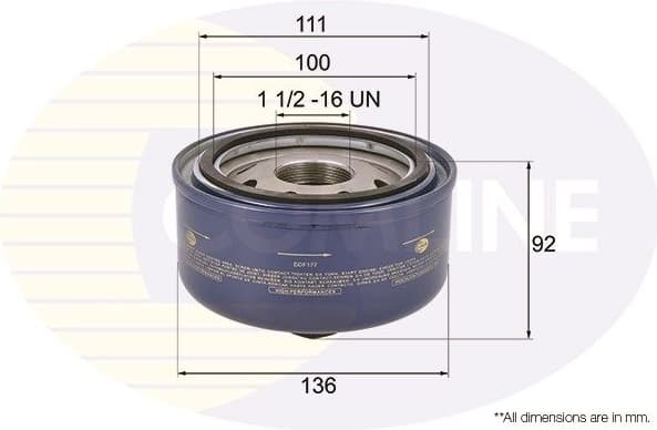 Filter oil EOF177 - image 2