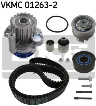 Timing belt kit with water pump SKF VKMC 01263-2 - image 3