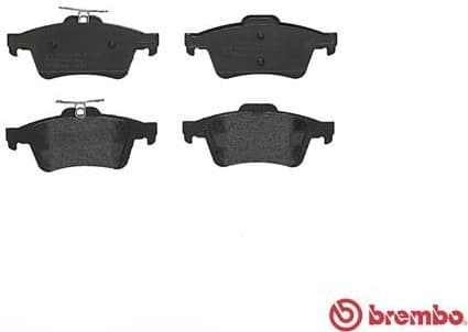 Brake pads rear, Top Quality P24148 - image 2