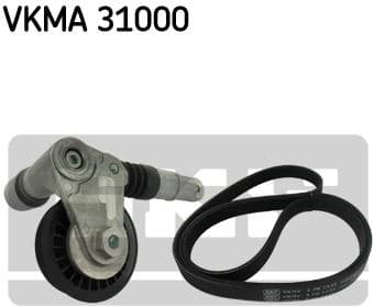 V-ribbed Belt Set VKMA 31000