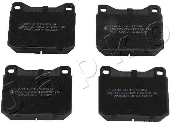 Brake Pad Set, disc brake 500944