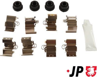 Accessory Kit, disc brake pad JP 3364002710