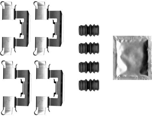 Accessory Kit, disc brake pad 82543900