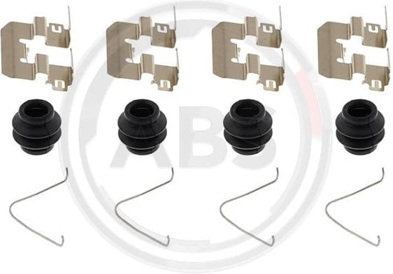 Accessory Kit, disc brake pad 0117Q