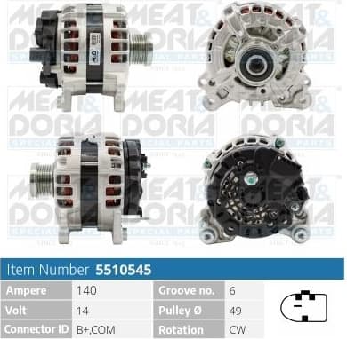 Alternator 5510545