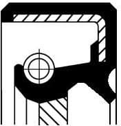 Seal differential-shaft 190 35199B - image 2