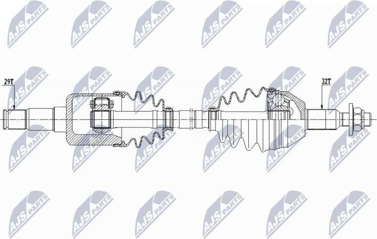 Drive Shaft NPW-CH-108
