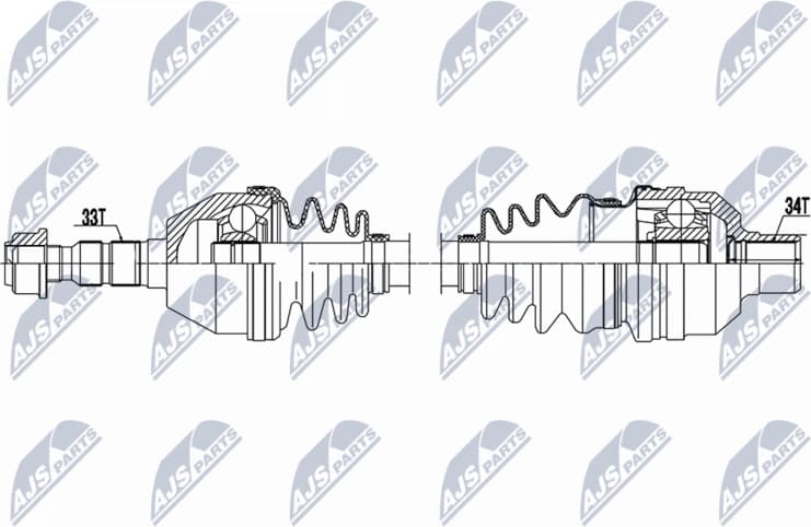 Drive Shaft NPW-PL-161