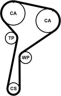 Timing Belt Kit CT1244K1 - image 2